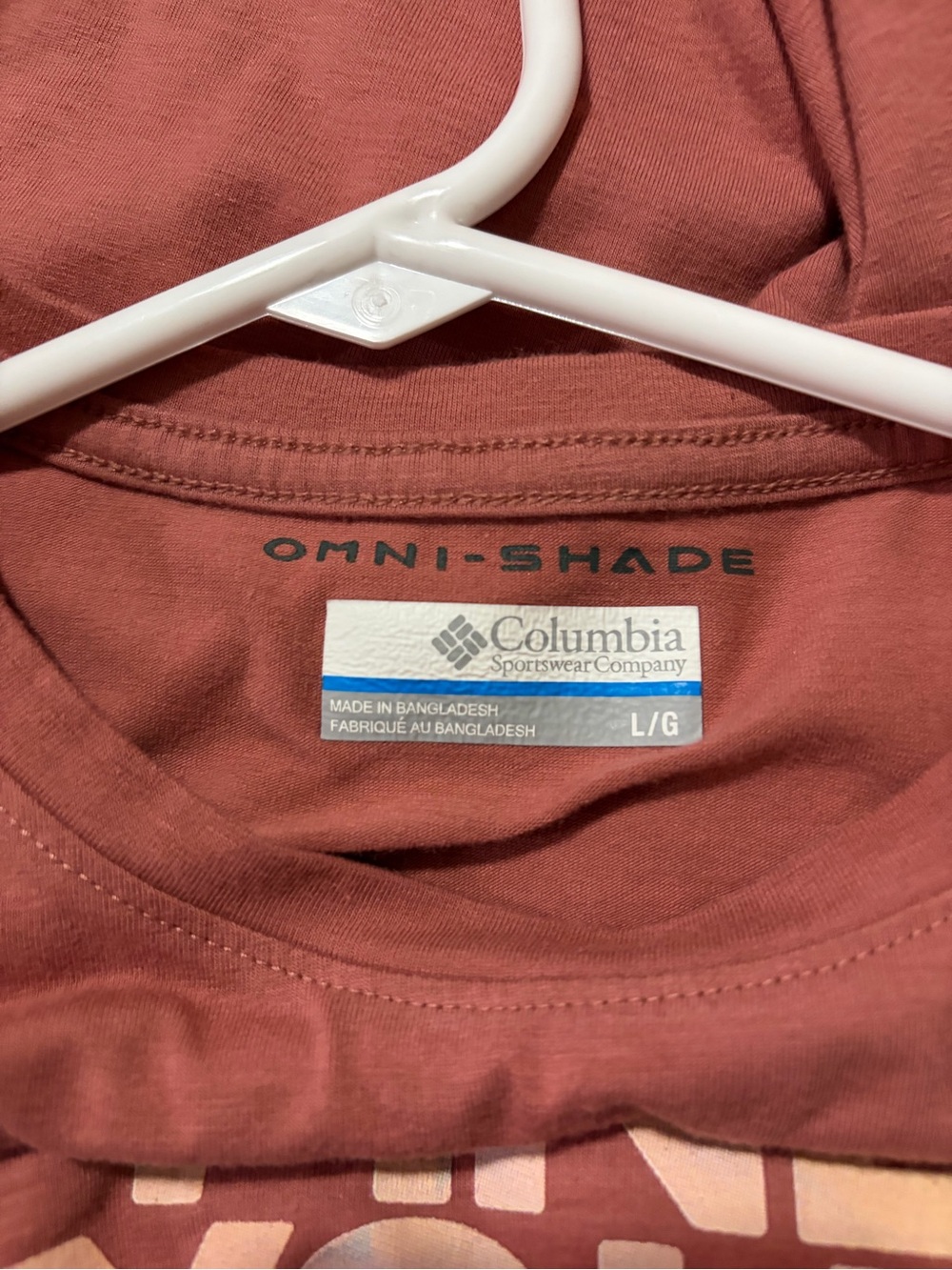 Columbia Dusty Rose Graphic 'Find Your True North' Short Sleeve Tee - Picture 2 of 2